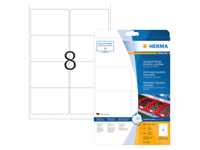 4575 etiket herma 4575 99.1x67.7mm 160st