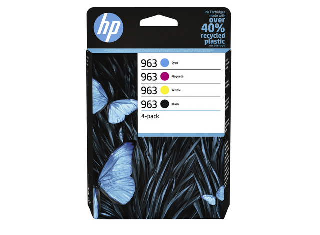 Ink cartridge HP 6ZC70AE 963 black + 3 colors