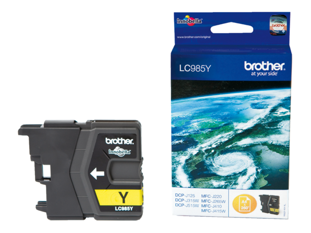 INKTCARTRIDGE BROTHER LC-985Y GEEL