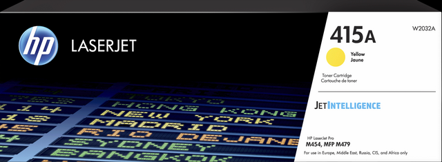 Toner cartridge HP W2032A 415A yellow
