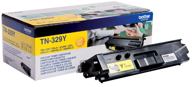 Toner Brother TN-329Y geel Toner Brother TN-329Y geel