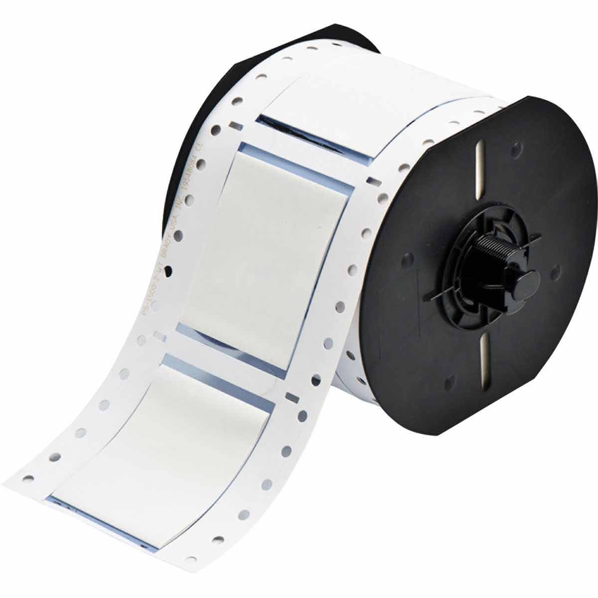 142905-B33-1500-2-7642 PermaSleeve HX polyolefin krimpkousen voor BBP33/i3300-printers, 50,80 mm (B) x 61,80 mm (H), Wit