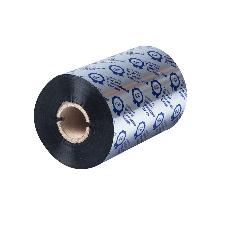 BSS-1D450-110 Thermo-transferrol met standaard wax/hars, zwart BSS-1D450-110 Thermo-transferrol met standaard wax/hars, zwart