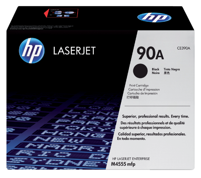 Toner cartridge HP CE390A 90A black Toner cartridge HP CE390A 90A black
