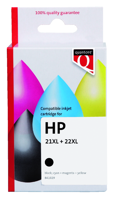 K10106PR inkcartridge quantore hp 21xl 22xl c9351ce c9352ce
