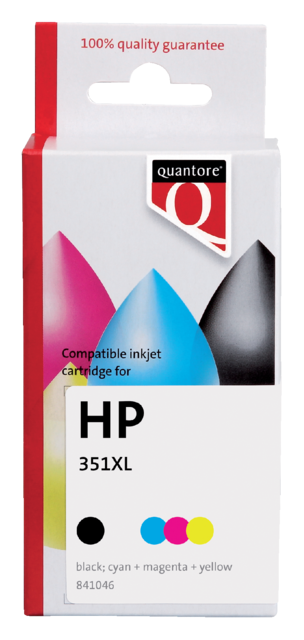 Inktcartridge Quantore alternatief tbv HP CB338EE 351XL kleur Inktcartridge Quantore alternatief tbv HP CB338EE 351XL kleur