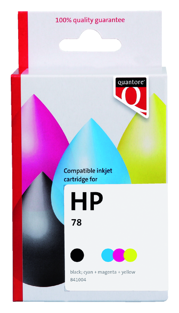 K20109PR inkcartridge quantore hp 78 c6578a kleur