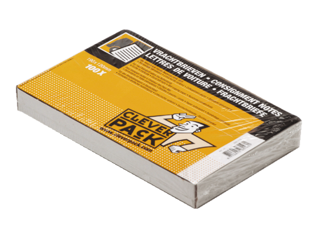 530355 vrachtbrief cleverpack blanco 19x12cm 3v
