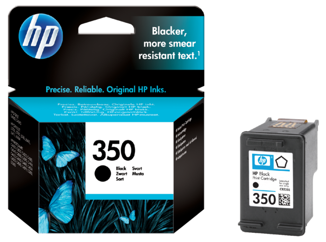 Inktcartridge HP CB335EE 350 zwart Inktcartridge HP CB335EE 350 zwart