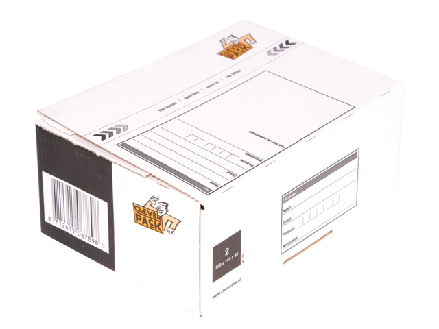530372 postpakketbox 2 cleverpack 200x140x80mm