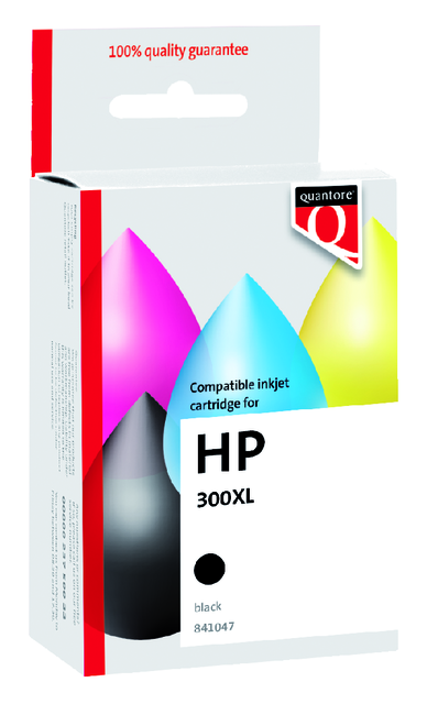 K20272PR inkcartridge quantore hp 300xl cc641ee hc zwart