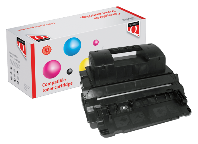 Tonercartridge Quantore alternatief tbv HP CE390A 90A zwart Tonercartridge Quantore alternatief tbv HP CE390A 90A zwart