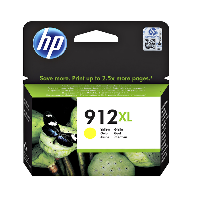 Ink cartridge HP 3YL83AE 912XL yellow