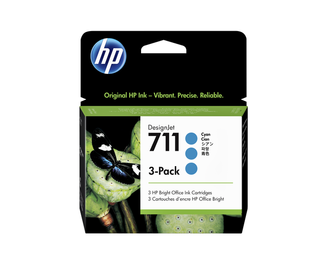 Ink cartridge HP CZ134A 711 blue
