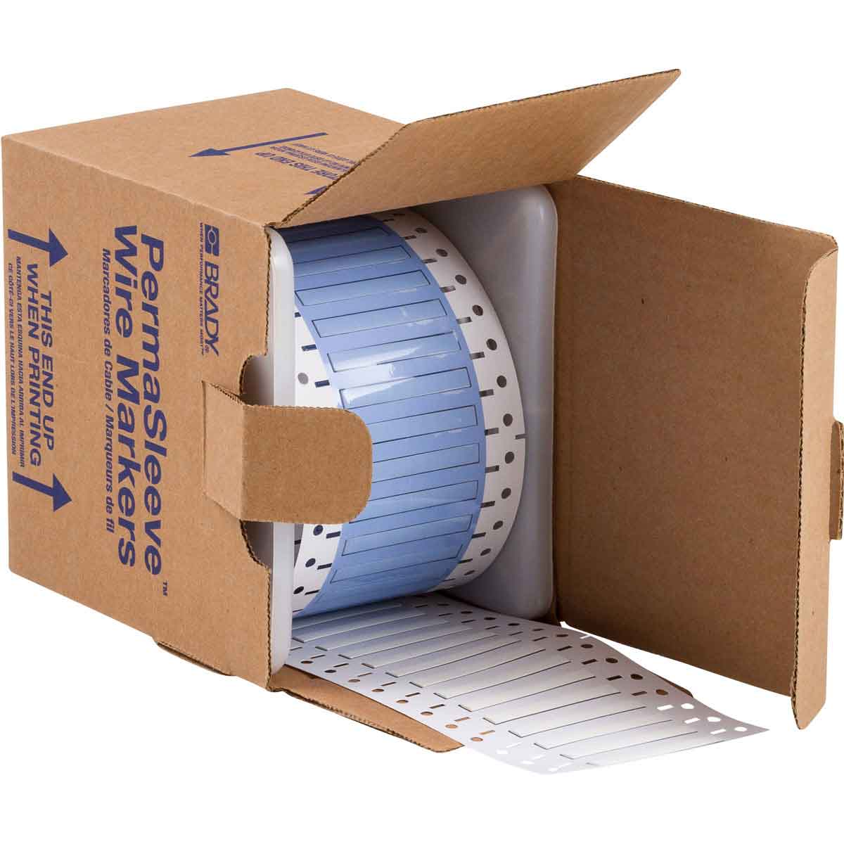 032143-PS-125-2-WT-S PermaSleeve krimpkousen voor draadmarkering