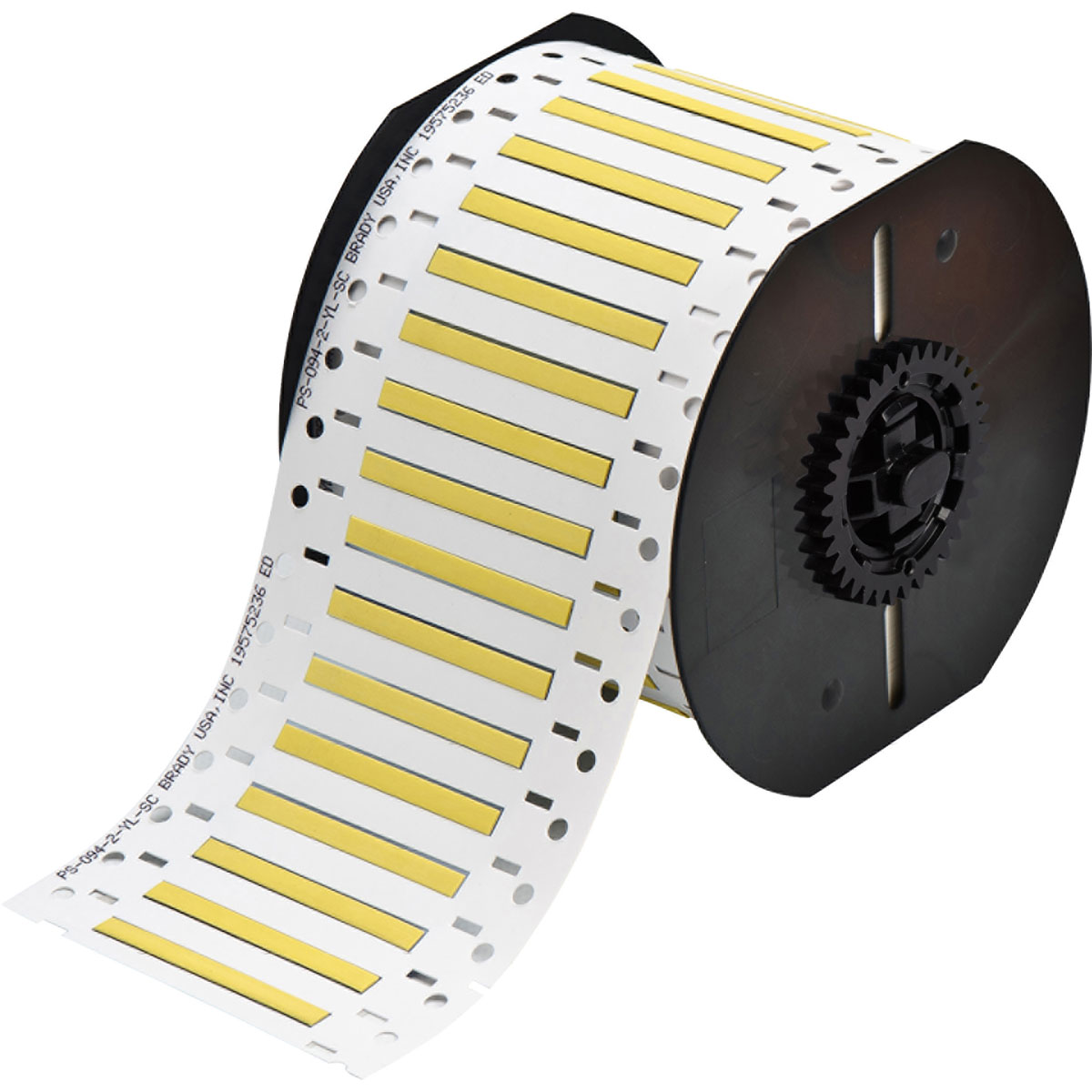 143020-B33D-94-2-342YL PermaSleeve polyolefin krimpkousen voor BBP33/i3300-printers, 50,80 mm (B) x 4,62 mm (H), Geel