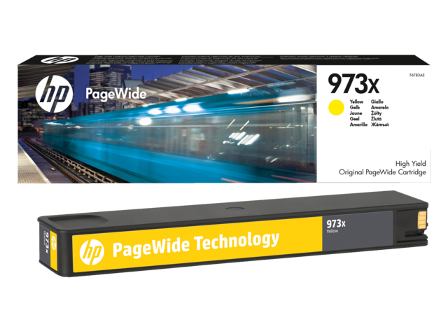 2509448 inkcartridge hp 973x f6t83ae geel