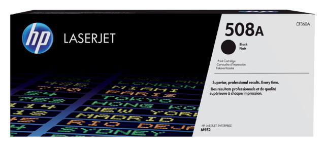 Toner cartridge HP CF360A 508A black