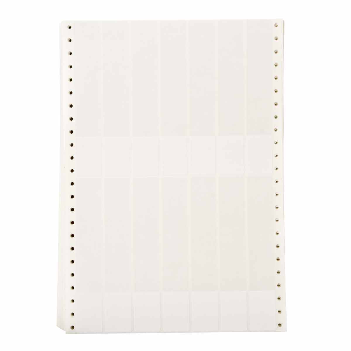 028933_DAT-69-292-2.5 DaTab Etiketten für Nadeldrucker, 25,40 mm (B) x 150,80 mm (H), Weiß 028933_DAT-69-292-2.5 DaTab Etiketten für Nadeldrucker, 25,40 mm (B) x 150,80 mm (H), Weiß