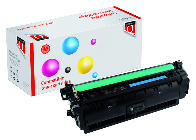 K15861PR tonercartridge quantore hp 508x cf361x 9.5k blauw