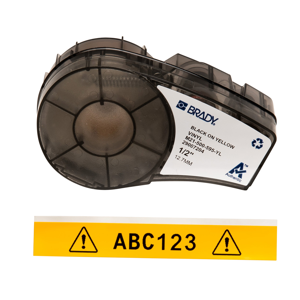 M211 and M210 vinyl labels for indoor and outdoor use