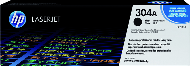 Toner cartridge HP CC530A 304A black