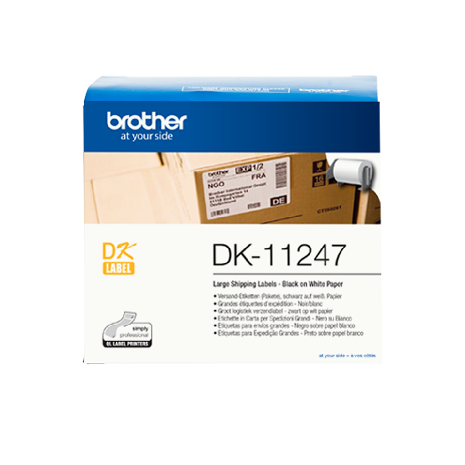 Brother DK-11247 labels 103 x 164 mm