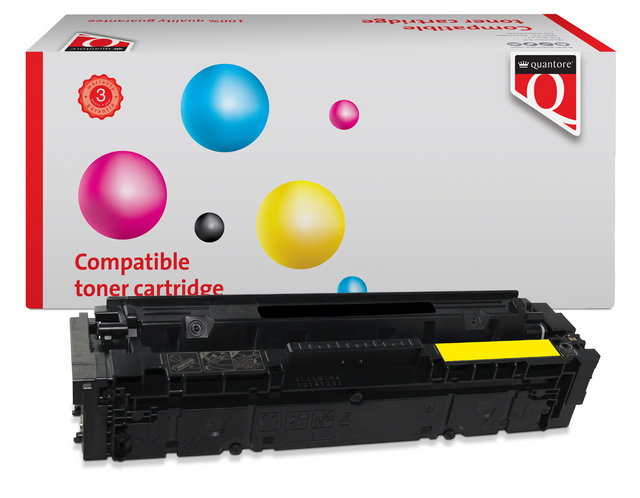 Toner cartridge Quantore alternative tbv HP W2212X yellow Toner cartridge Quantore alternative tbv HP W2212X yellow