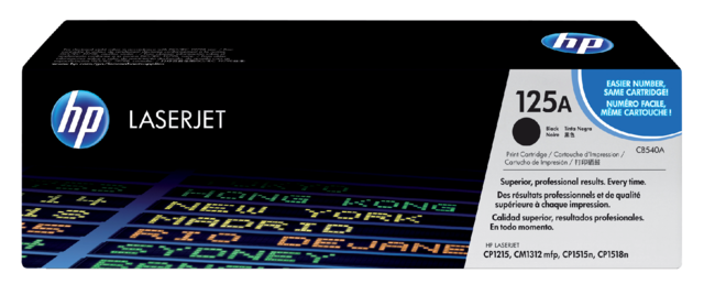 Toner cartridge HP CB540A 125A black Toner cartridge HP CB540A 125A black