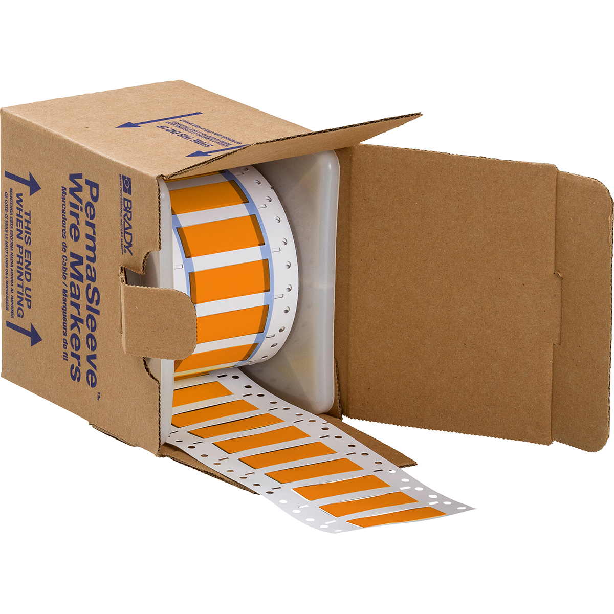 017210-3PS-375-2-OR-S PermaSleeve krimpkousen, 50,80 mm (B) x 16,38 mm (H), Oranje