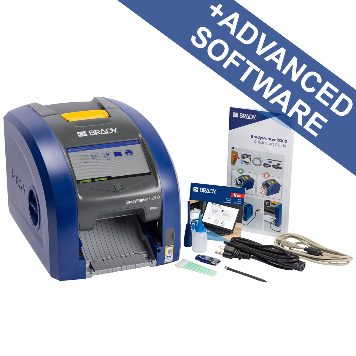 i5300 Industrial Label Printer NA with Brady Workstation Suite for site and security identification