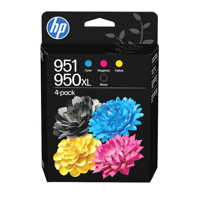 HP C3WK1AE 950XL/951 Black + 3-Color Ink Cartridge