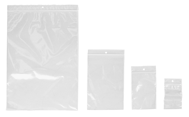 Gripzakjes IEZZY 80x120mm 50mu hersluitbaar 25 stuks Gripzakjes IEZZY 80x120mm 50mu hersluitbaar 25 stuks