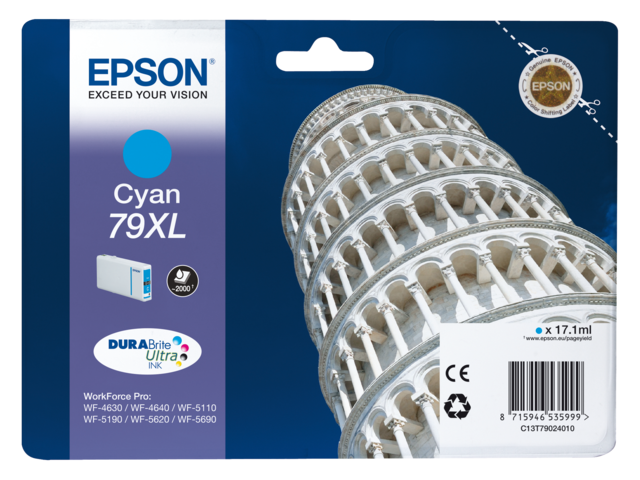 2088608 inkcartridge epson t790240 hc blauw