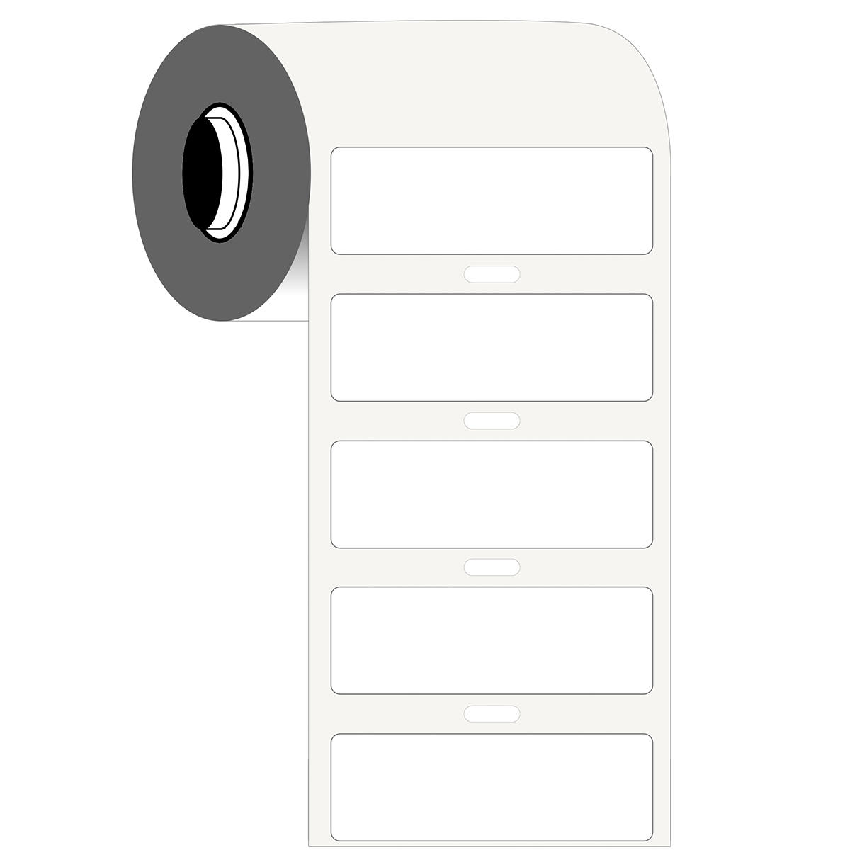 361691-B33-642-461AW Polyesterlabels voor BBP33/i3300-printers, 57,15 mm (B) x 19,05 mm (H), Wit 361691-B33-642-461AW Polyesterlabels voor BBP33/i3300-printers, 57,15 mm (B) x 19,05 mm (H), Wit