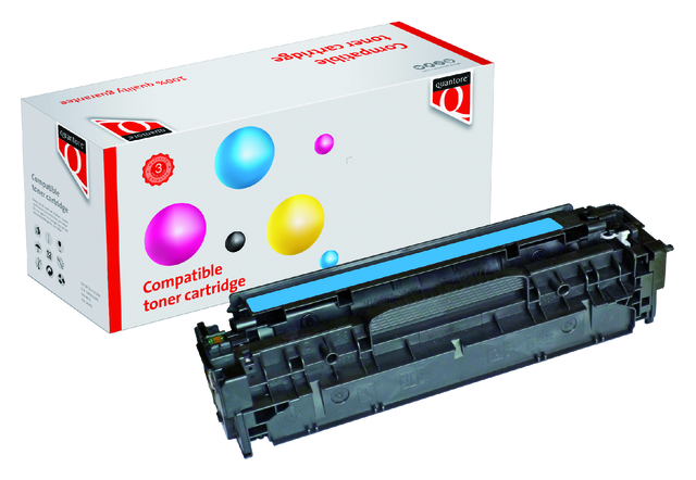 K15133PR tonercartridge quantore hp cc531a 2.8k blauw