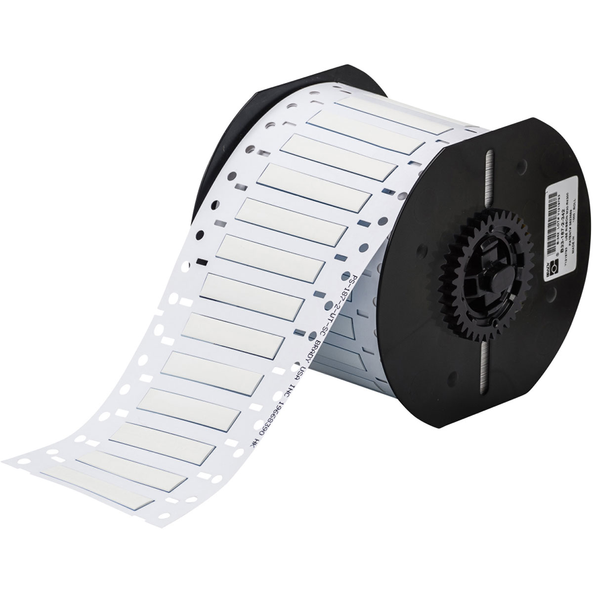 142977-B33D-187-2-345 PermaSleeve HT hoge-temperatuurbestendige PVDF-krimpkousen voor BBP33/i3300-printers, 50,80 mm (B) x 8,51 mm (H), Wit