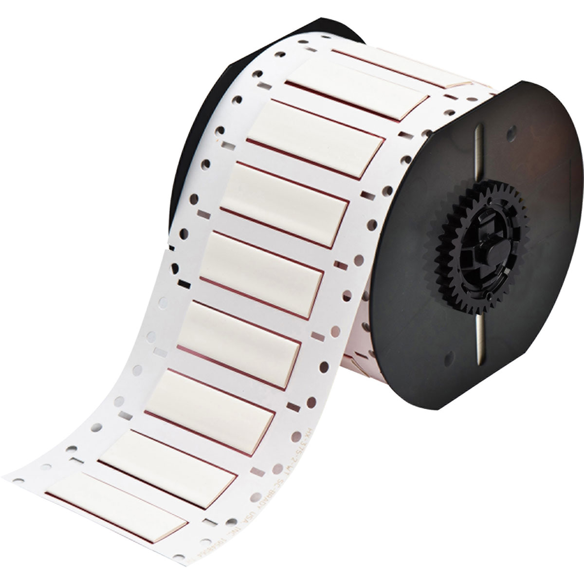 142901-B33-375-2-7642 PermaSleeve HX polyolefin krimpkousen voor BBP33/i3300-printers, 50,80 mm (B) x 16,38 mm (H), Wit