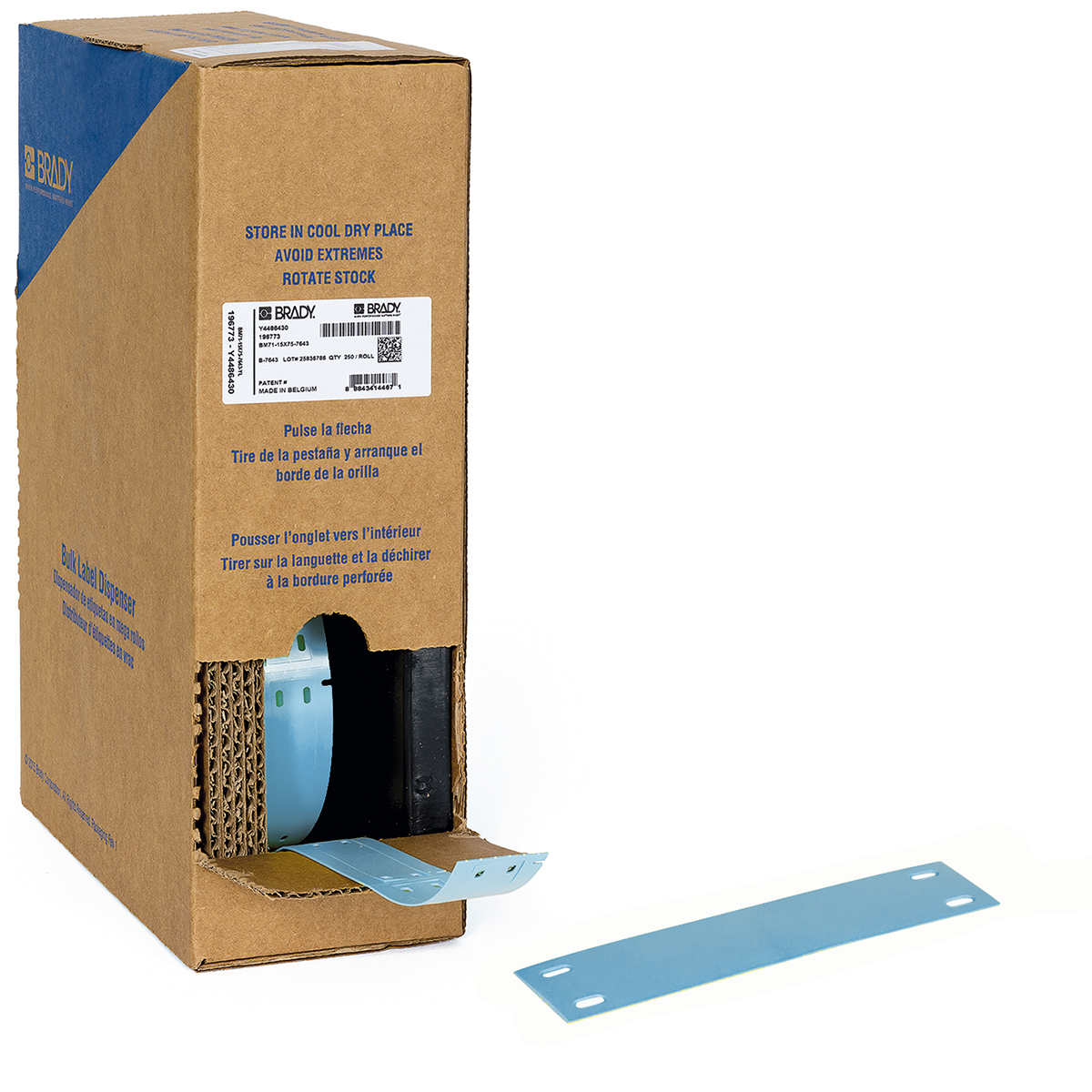 BMP71 BMP61 M611 TLS2200 Polyethyleen aanhanger bulkverpakking BMP71 BMP61 M611 TLS2200 Polyethyleen aanhanger bulkverpakking