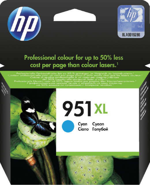 Ink cartridge HP CN046AE 951XL blue
