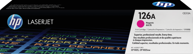 Toner cartridge HP CE313A 126A red