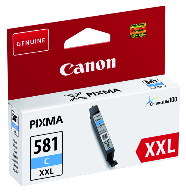2895140 inkcartridge canon cli-581xxl blauw