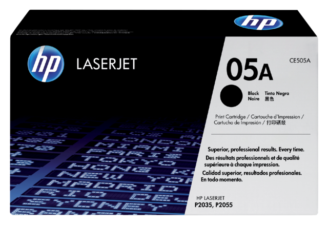 Toner cartridge HP CE505A 05A black Toner cartridge HP CE505A 05A black