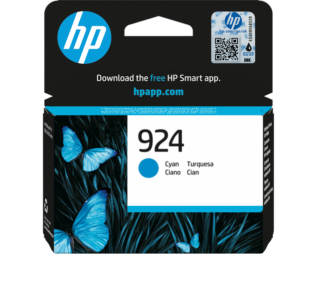 Ink cartridge HP 4K0U3NE 924 blue