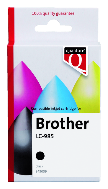 K20365PR inkcartridge quantore bro lc-985 zwart