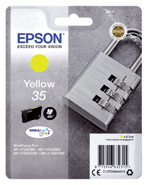 2783011 inkcartridge epson 35 t3584 geel