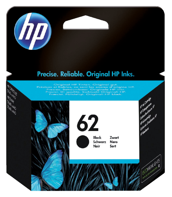 Ink cartridge HP C2P04AE 62 black