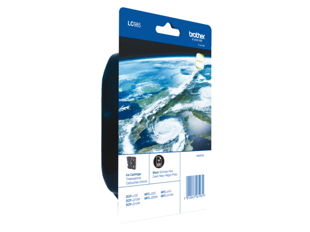 LC985BKBP inkcartridge brother lc-985 zwart