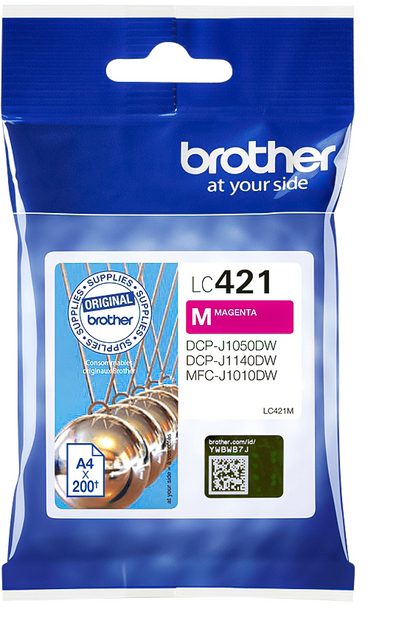 LC421M inkcartridge brother lc-421 rood