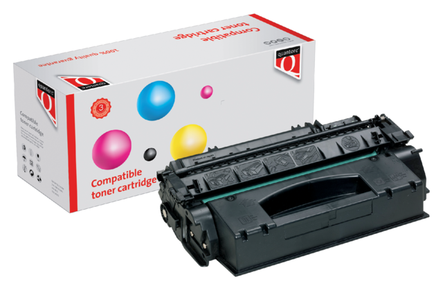 Tonercartridge Quantore alternatief tbv HP Q5949A 49A zwart Tonercartridge Quantore alternatief tbv HP Q5949A 49A zwart